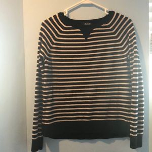 3 for 15!! Black and white striped sweater
